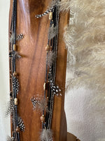 Load image in the gallery viewer,Colar comprido c/penas TUYA
