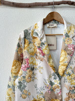 Cargue la imagen en el visor de la galería,Blazer estampado efeito brocado HILLARY
