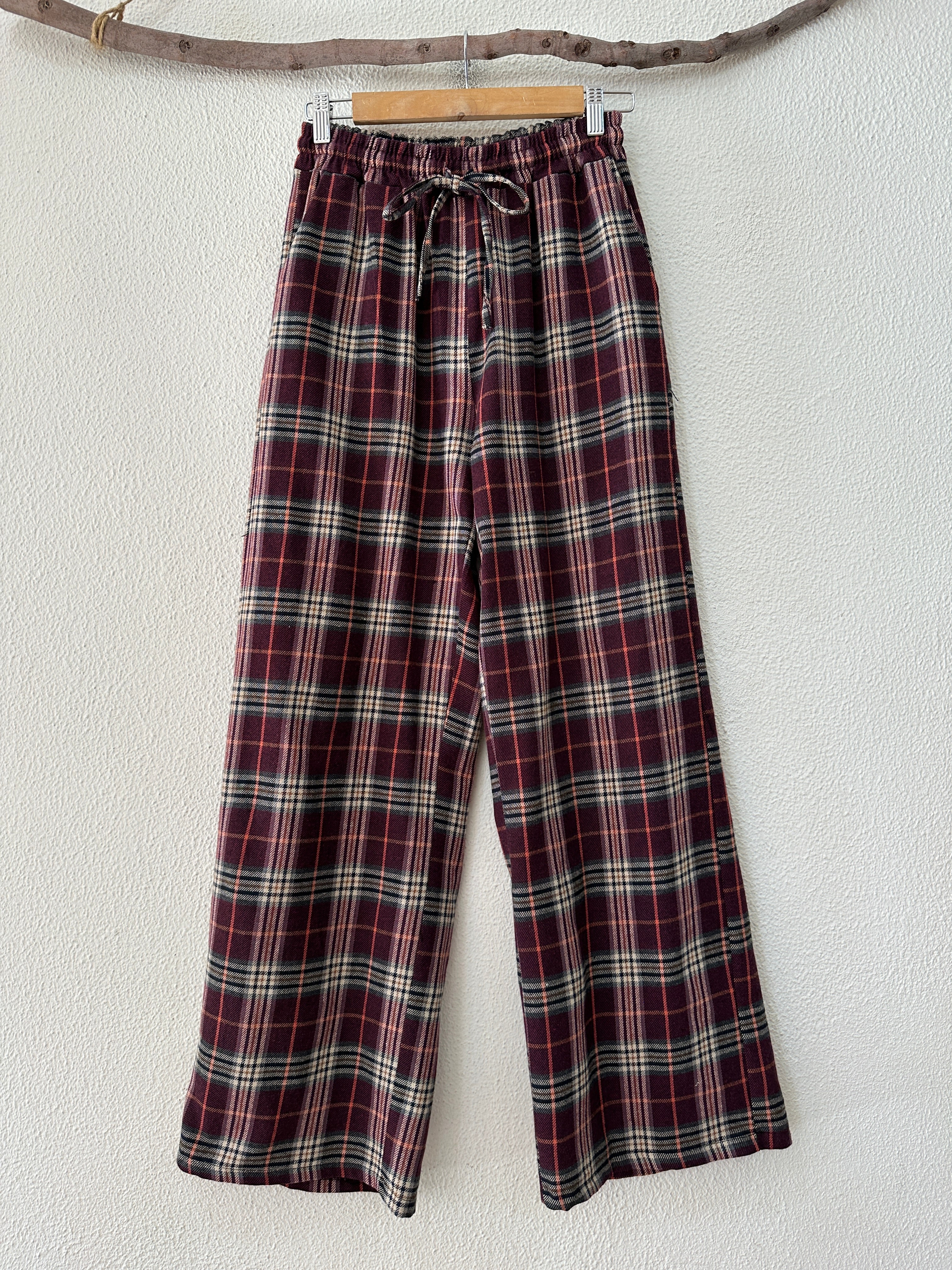 Pantalonas de flanela c/ bolsos HARVEST