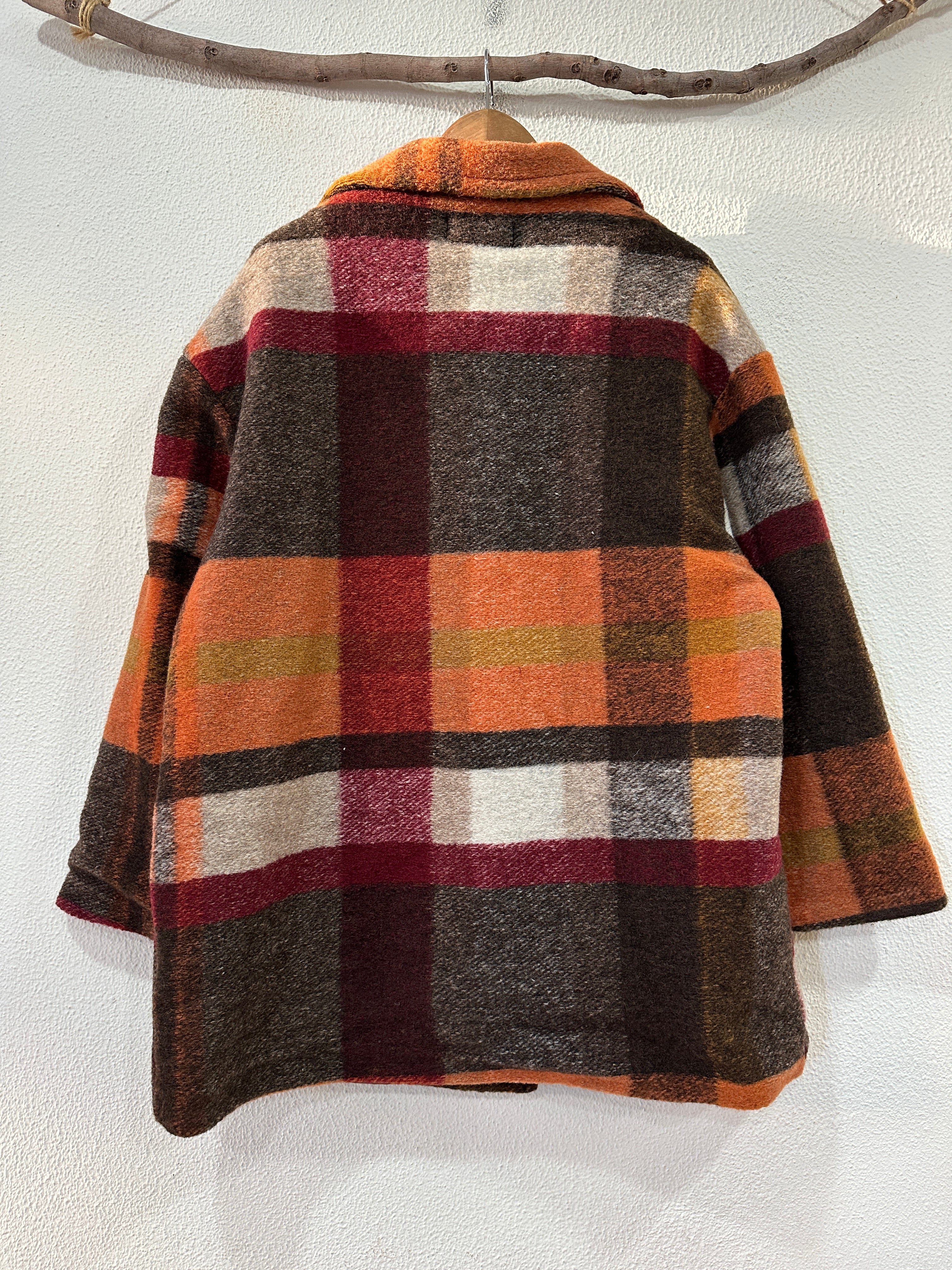 Sobretudo em fazenda oversize PUMPKIN