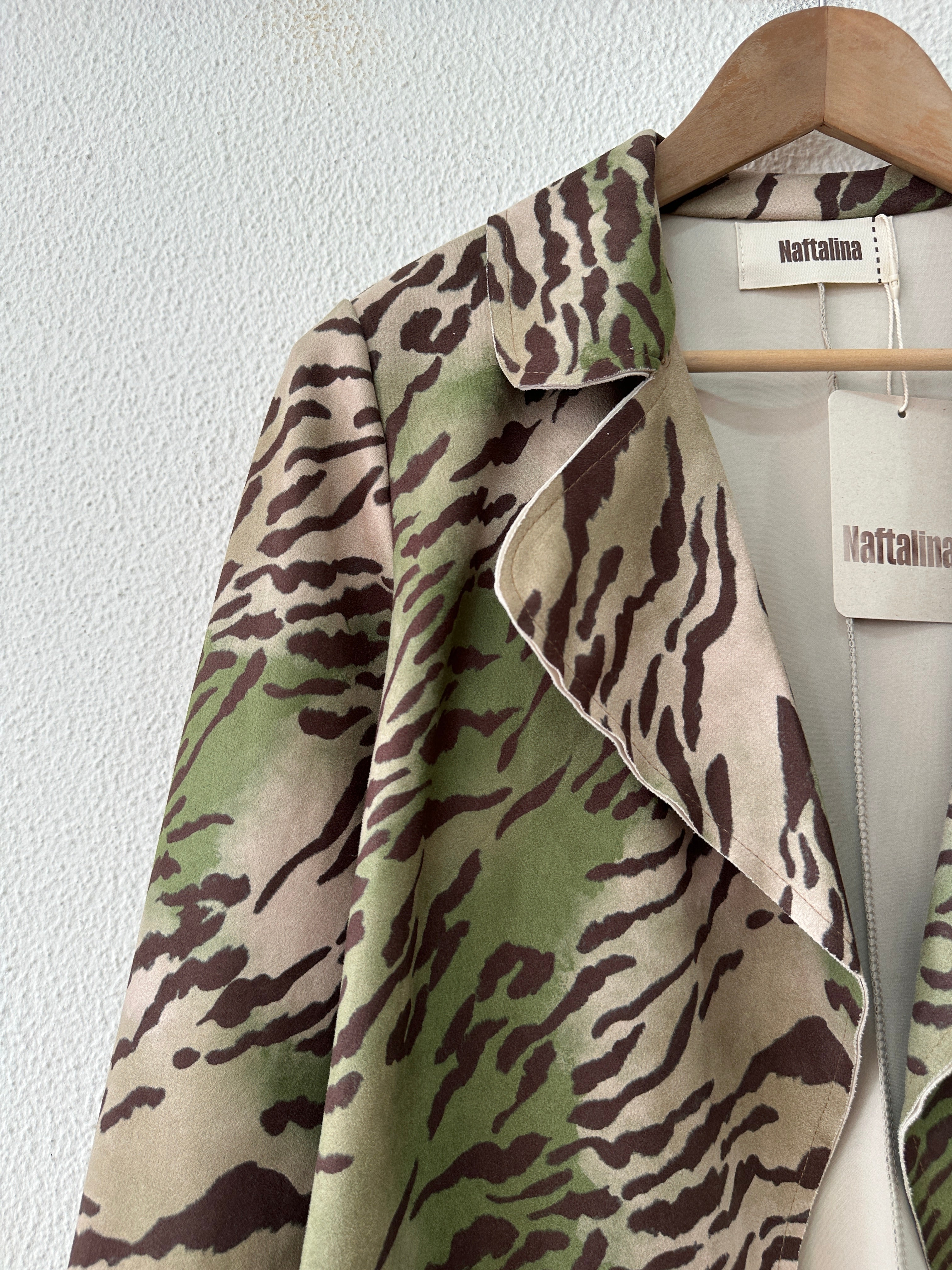 Blusão efeito suede FEARLESS