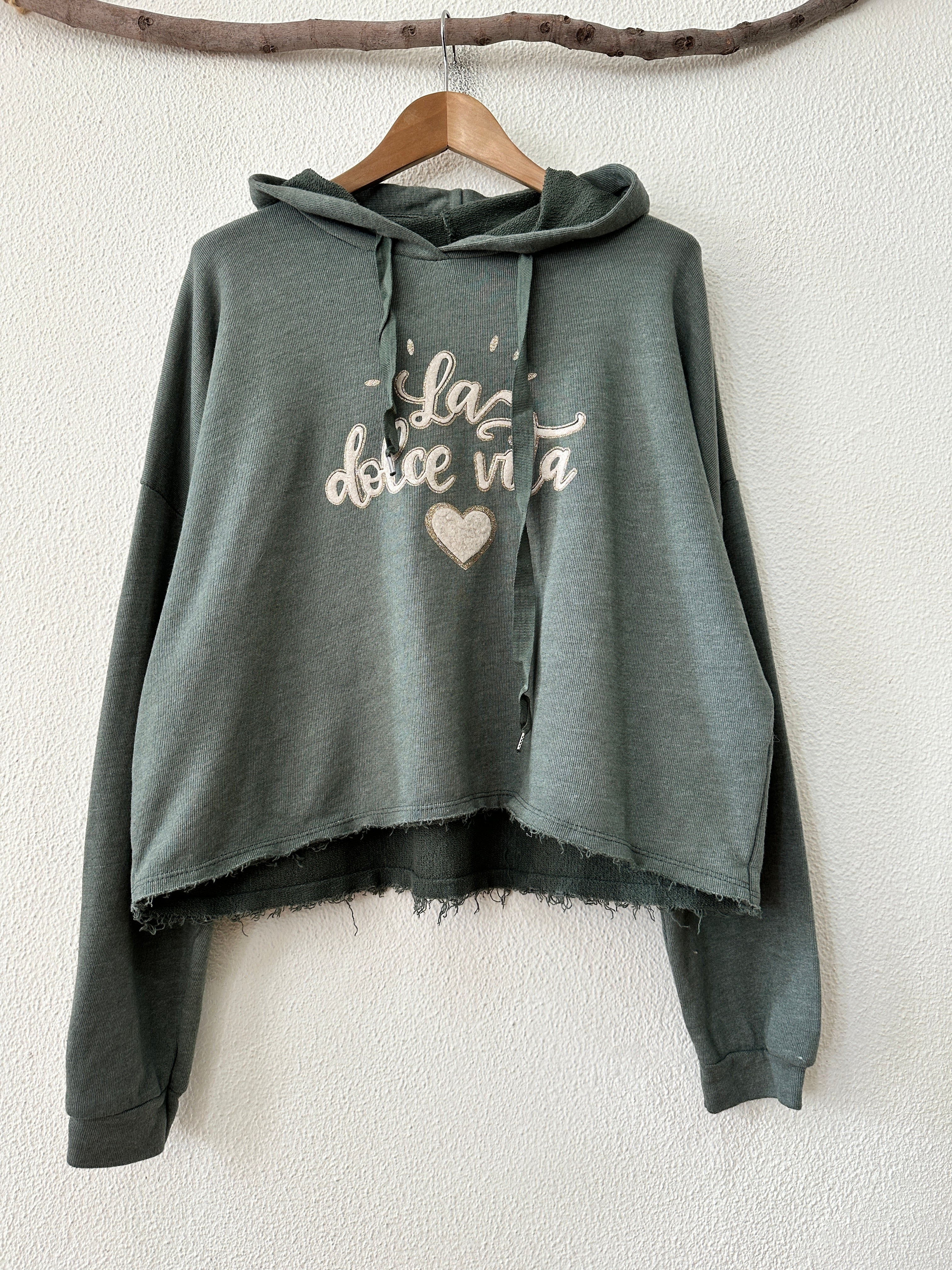 Sweatshirt c/carapuço DOLCE VITA