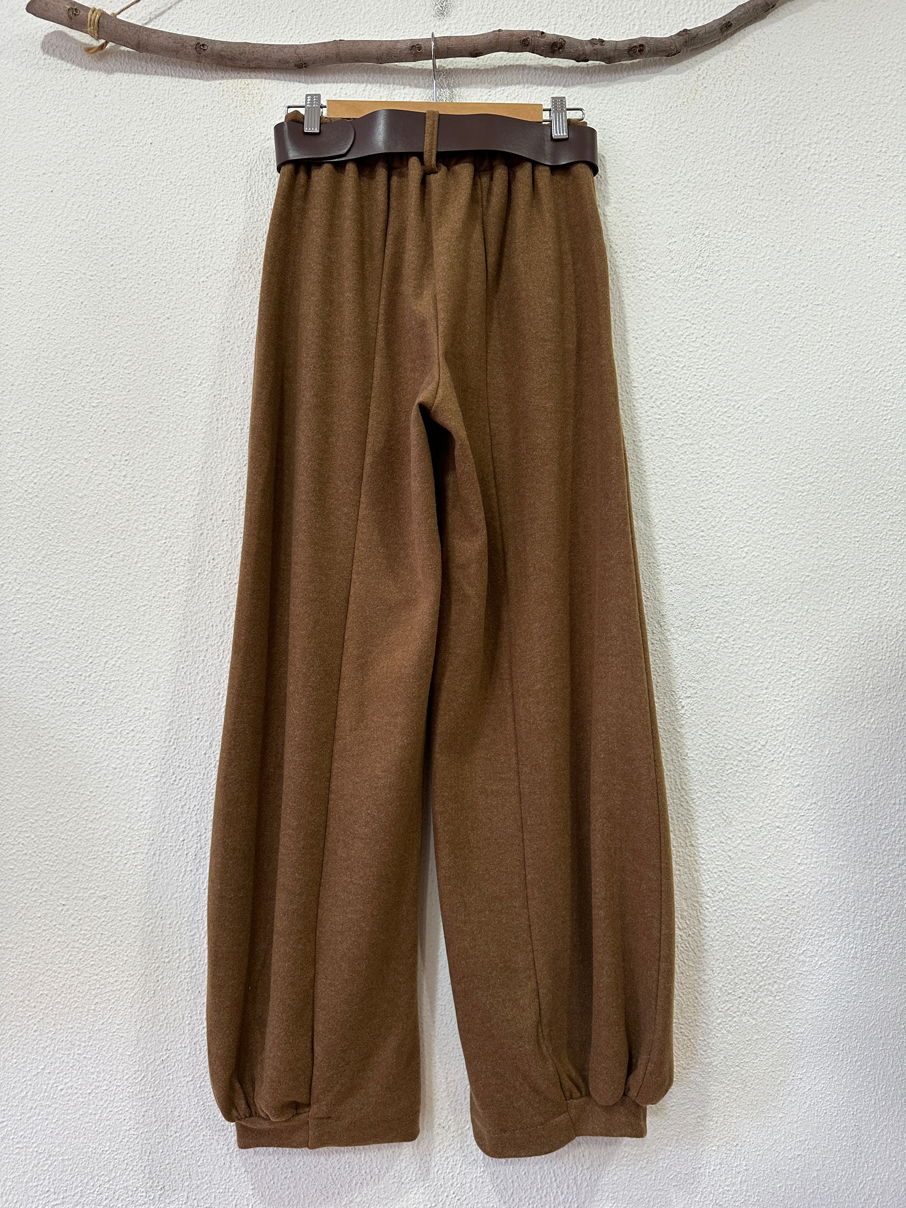 Calças em malha polar estilo bombacha ZION