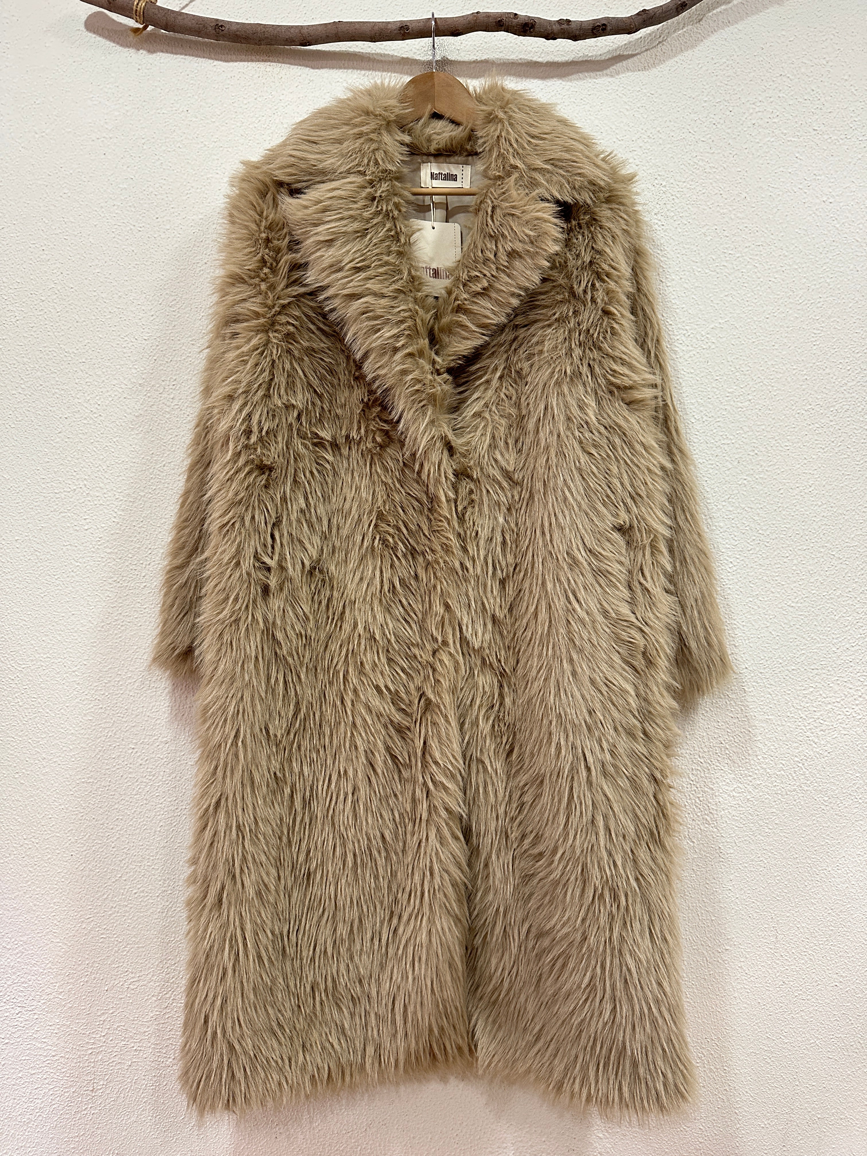 Casaco comprido em pelo sintético GRENOBLE