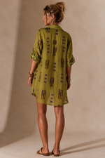 Carica l'immagine nel visualizzatore della galleria,Vestido-camiseiro efeito chiffon COAST

