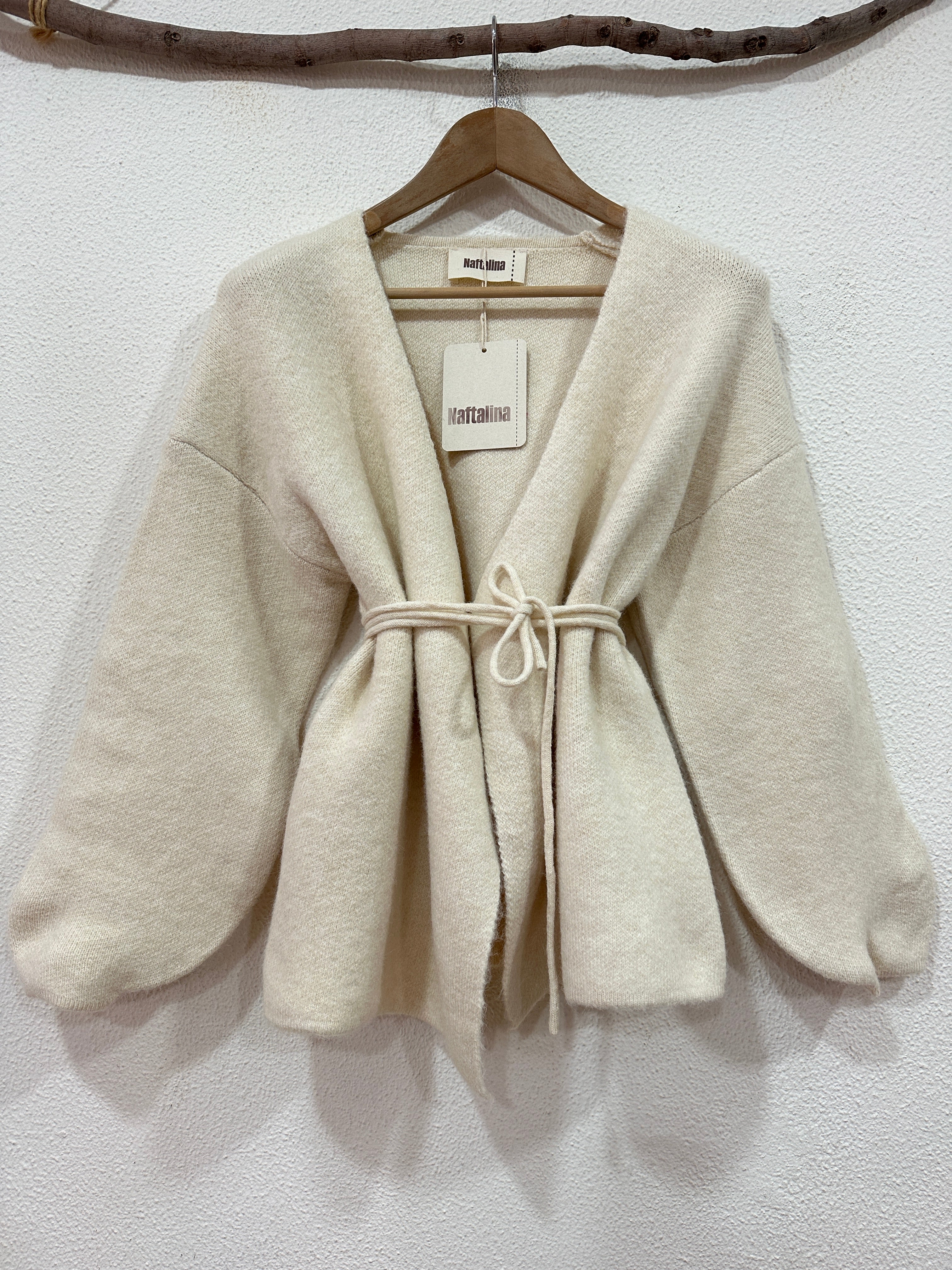 Casaco de malha de traçar MELLOW