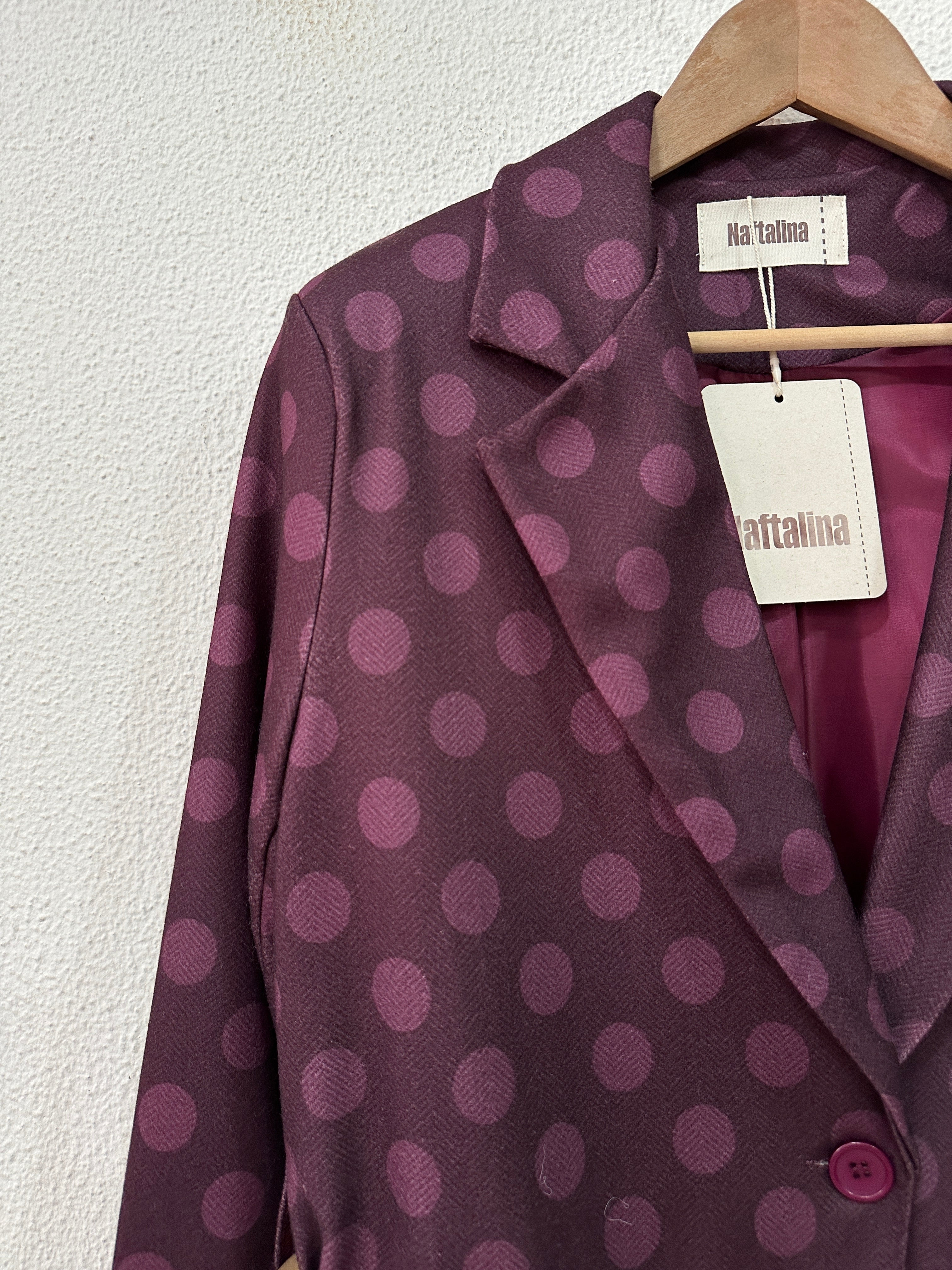 Blazer forrado c/cinto DAPPLE