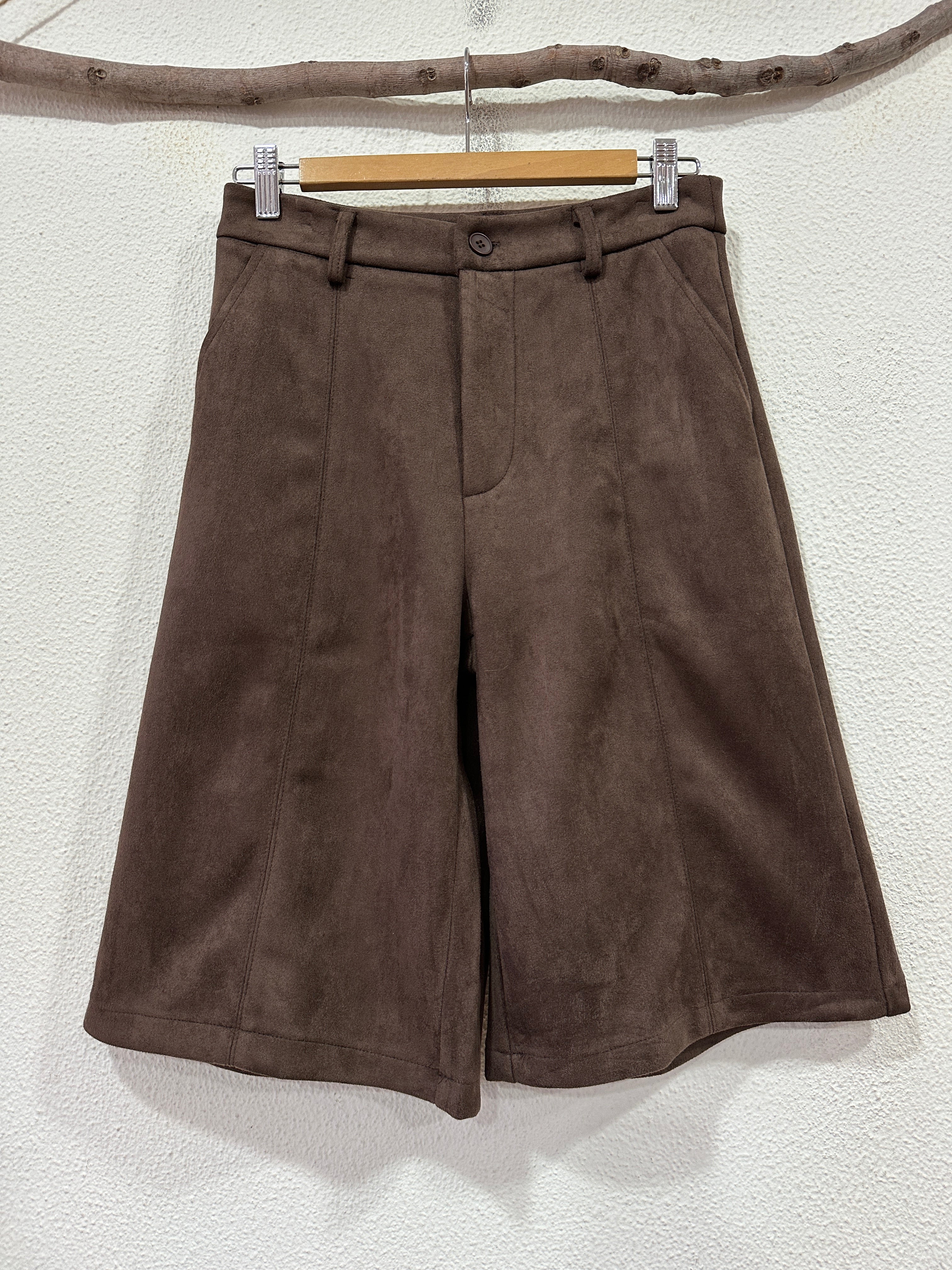 Bermudas efeito camurça BUNCHEN