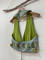 Chargez l'image dans la visionneuse de la galerie,Colete de costas abertas bordado GAYA
