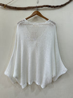 Carregar imagem no visualizador da galeria, Poncho c/ efeito nó em rede LYRA
