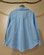 Carica l'immagine nel visualizzatore della galleria,Camisa de algodão c/ folho CLAIRE
