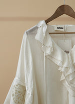 Carregar imagem no visualizador da galeria, Túnica c/ folhos bordados CHRISTY
