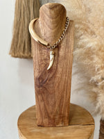 Carica l'immagine nel visualizzatore della galleria,Gargantilha em aço DUALITY
