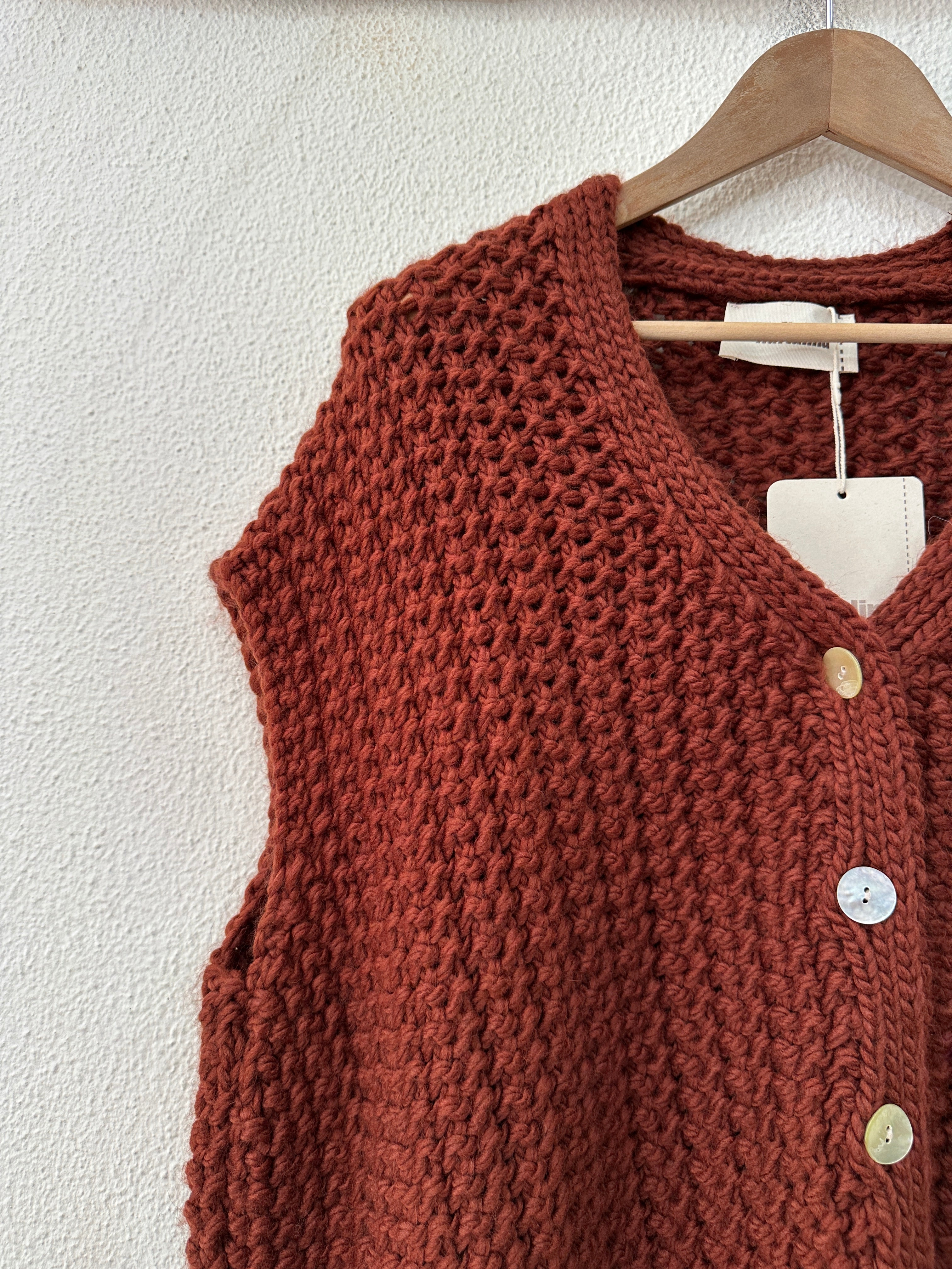 Colete oversize c/botões CLAUDE