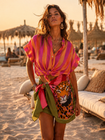 Cargue la imagen en el visor de la galería,Camisa efeito chiffon SUNRISE
