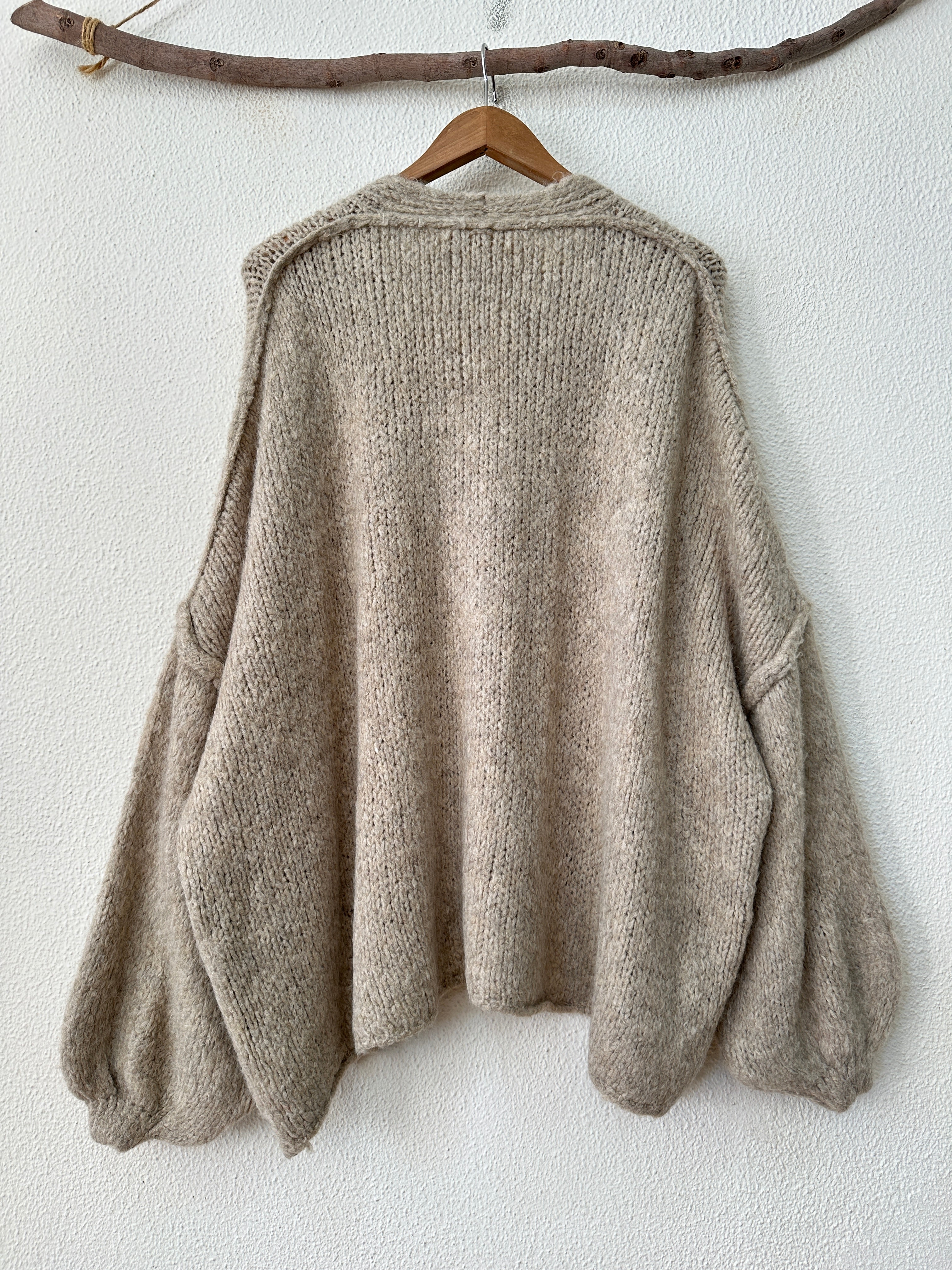 Casaco de malha oversize ELLA