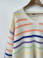 Load image in the gallery viewer,Camisola de malha c/presponto STRIPES
