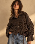 Load image in the gallery viewer,Casaco tipo parka regulável FASHIONISTA
