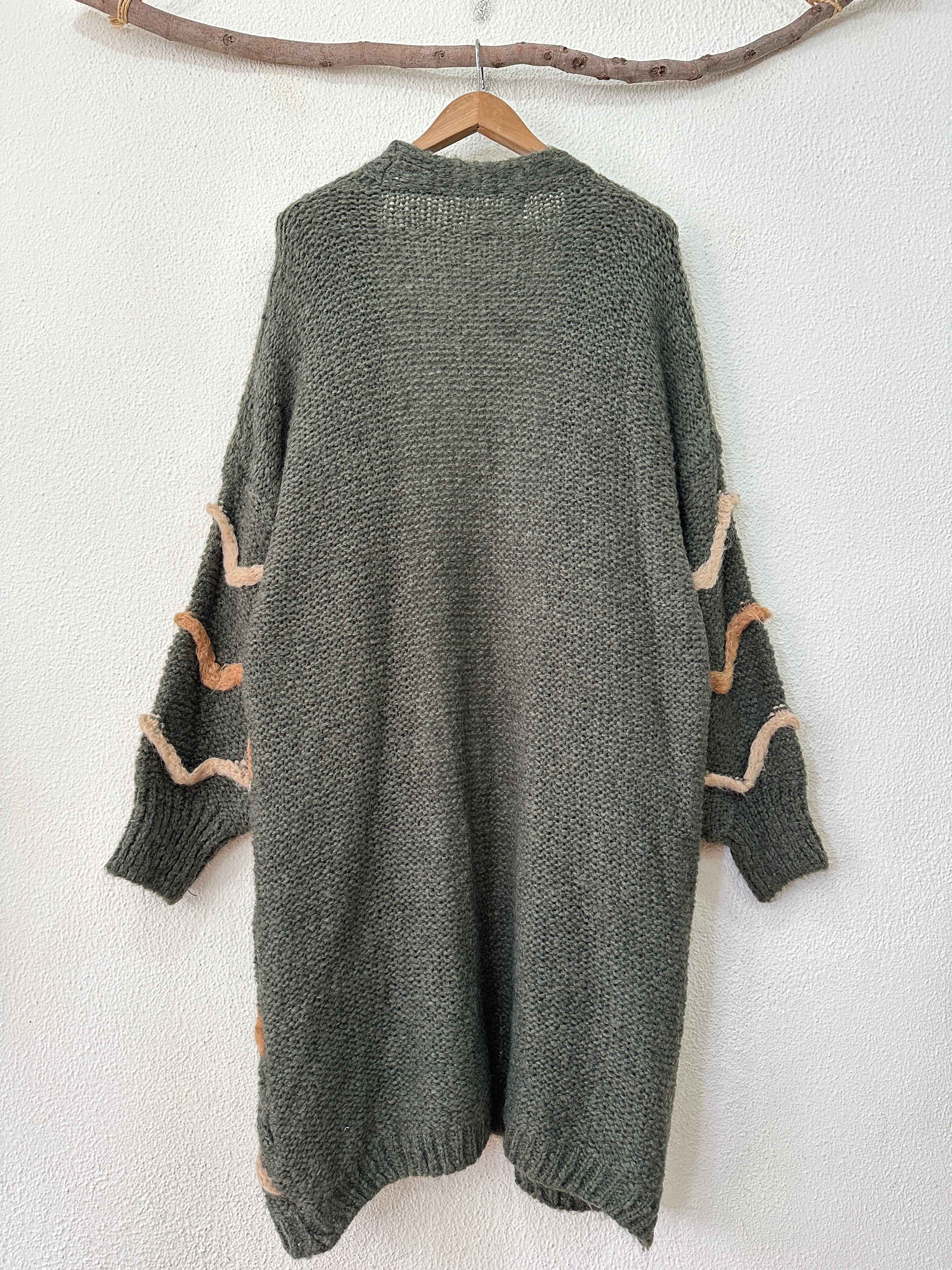 Casaco de malha c/ relevo HARVEST