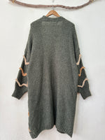 Load image in the gallery viewer,Casaco de malha c/ relevo HARVEST
