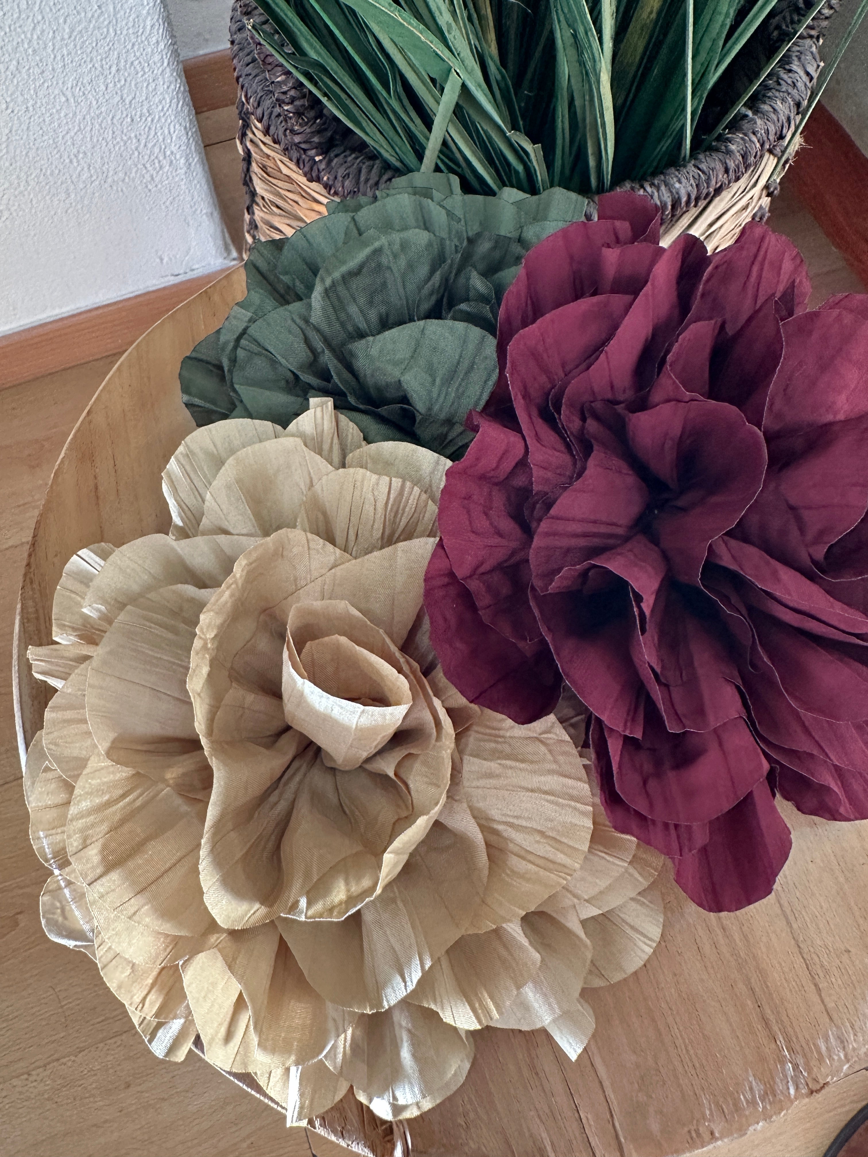 Pregadeira em tecido FLEUR