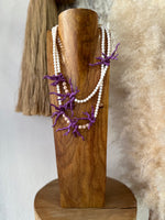Carica l'immagine nel visualizzatore della galleria,Colar comprido em acrílico GABBIANO
