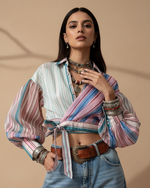 Carregar imagem no visualizador da galeria, Top efeito traçado KIYOMI
