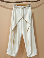 Cargue la imagen en el visor de la galería,Calças efeito envelope c/cinto  ELEGANCE
