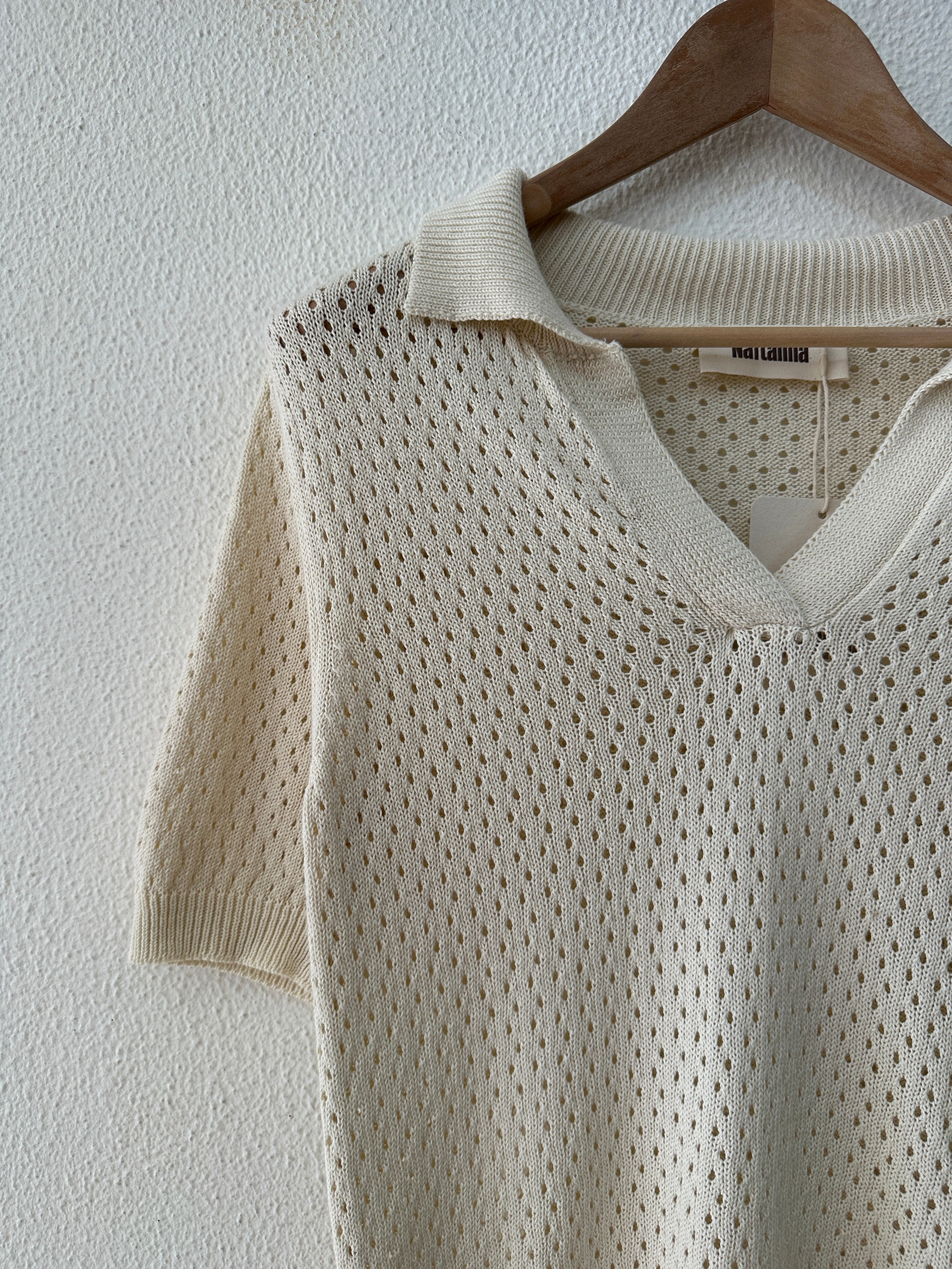 Polo em malha de algodão BERNINA