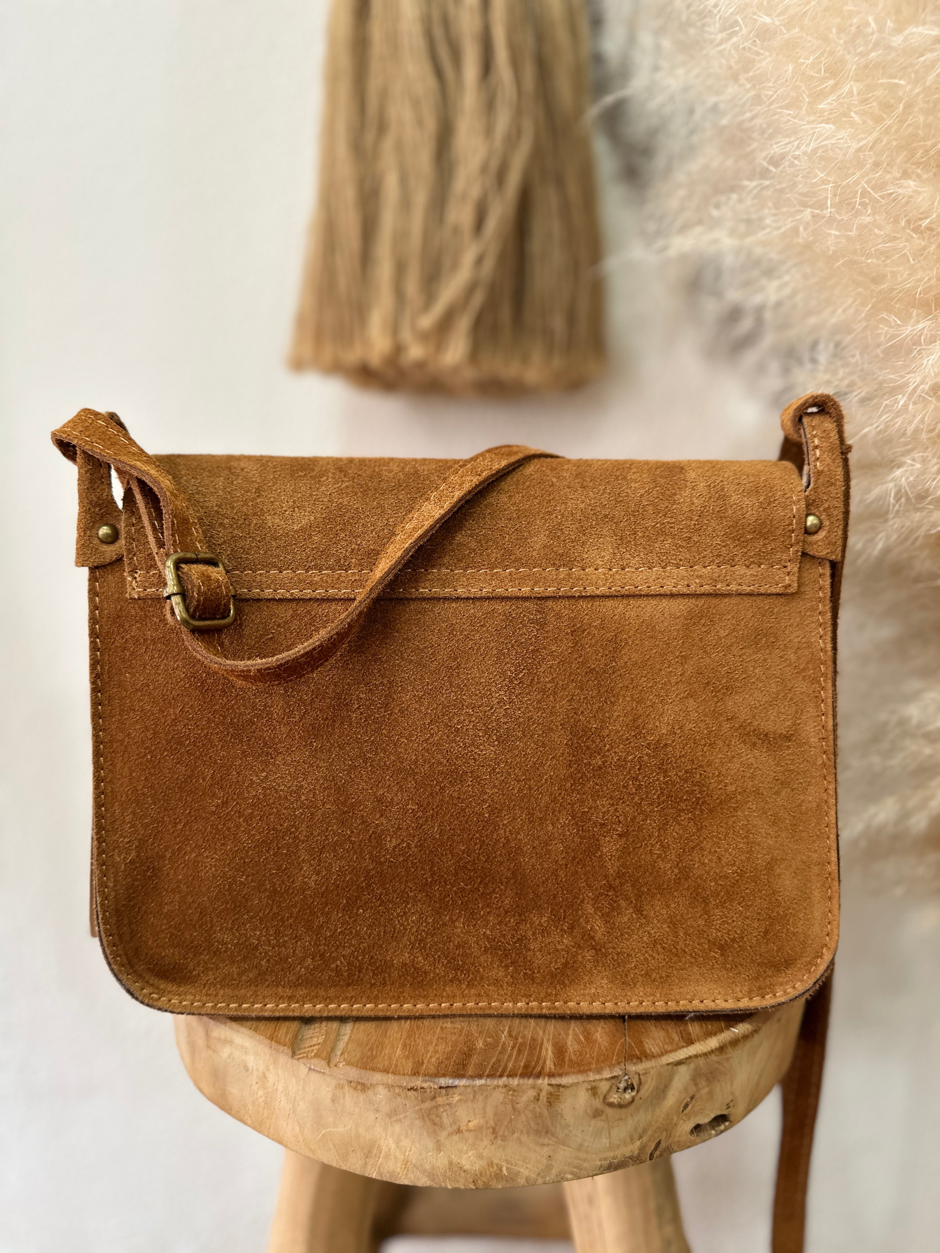 Mala em camurça JACKIE