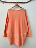 Load image in the gallery viewer,Sweatshirt oversize c/bolso ALLEGRA
