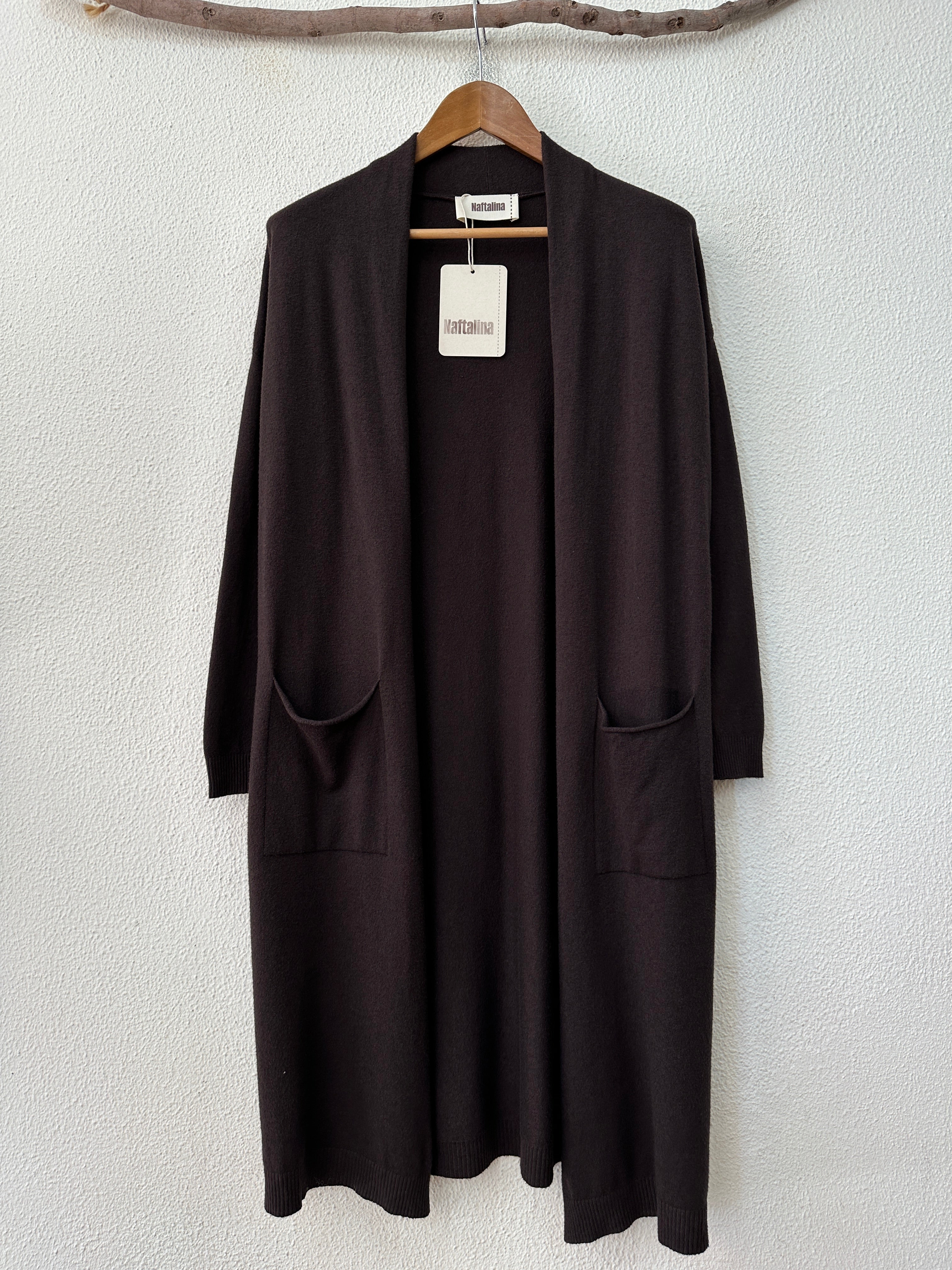 Cardigan de malha c/ bolsos AUTUMN