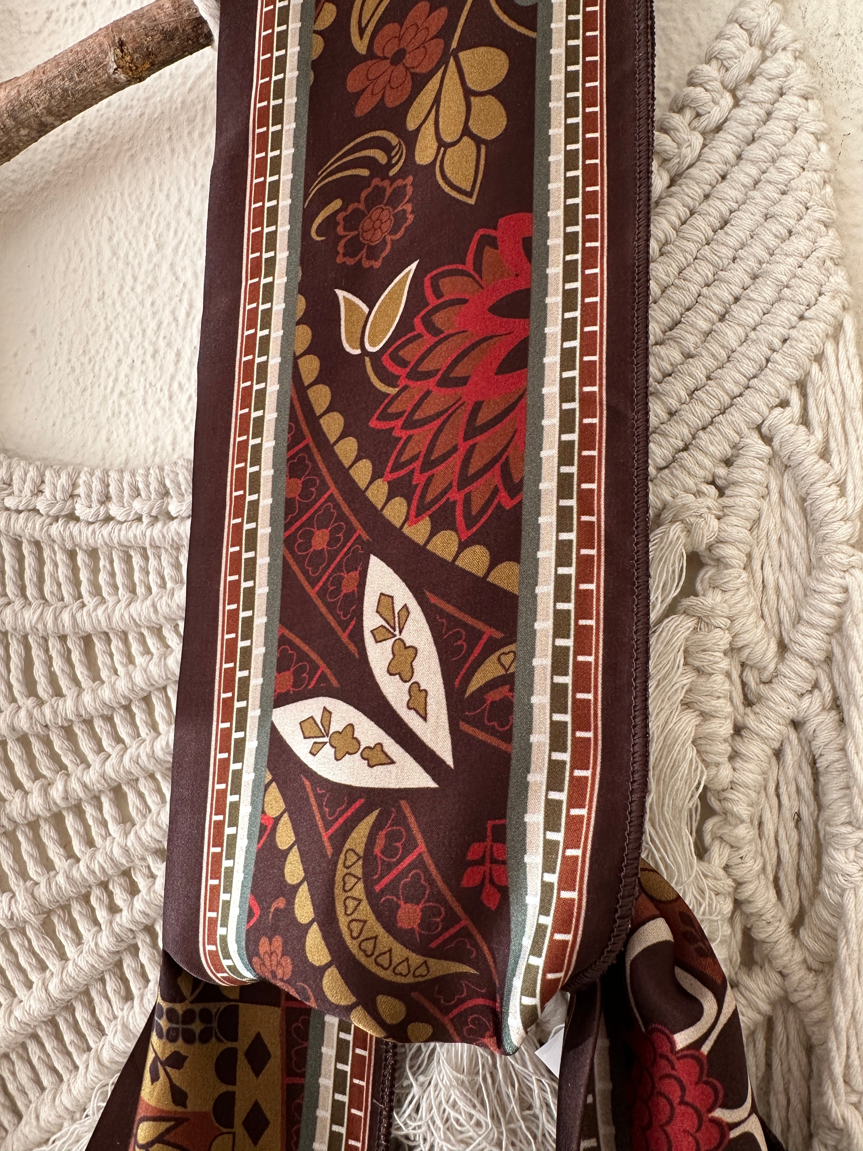 Cinto/faixa acetinado WINTER