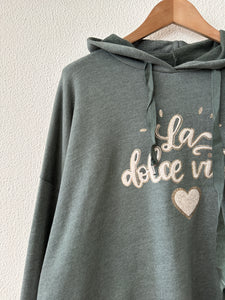 Sweatshirt c/carapuço DOLCE VITA