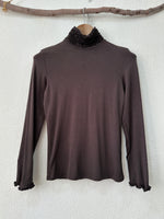 Carregar imagem no visualizador da galeria, Camisola efeito segunda pele c/ gola TOUCH
