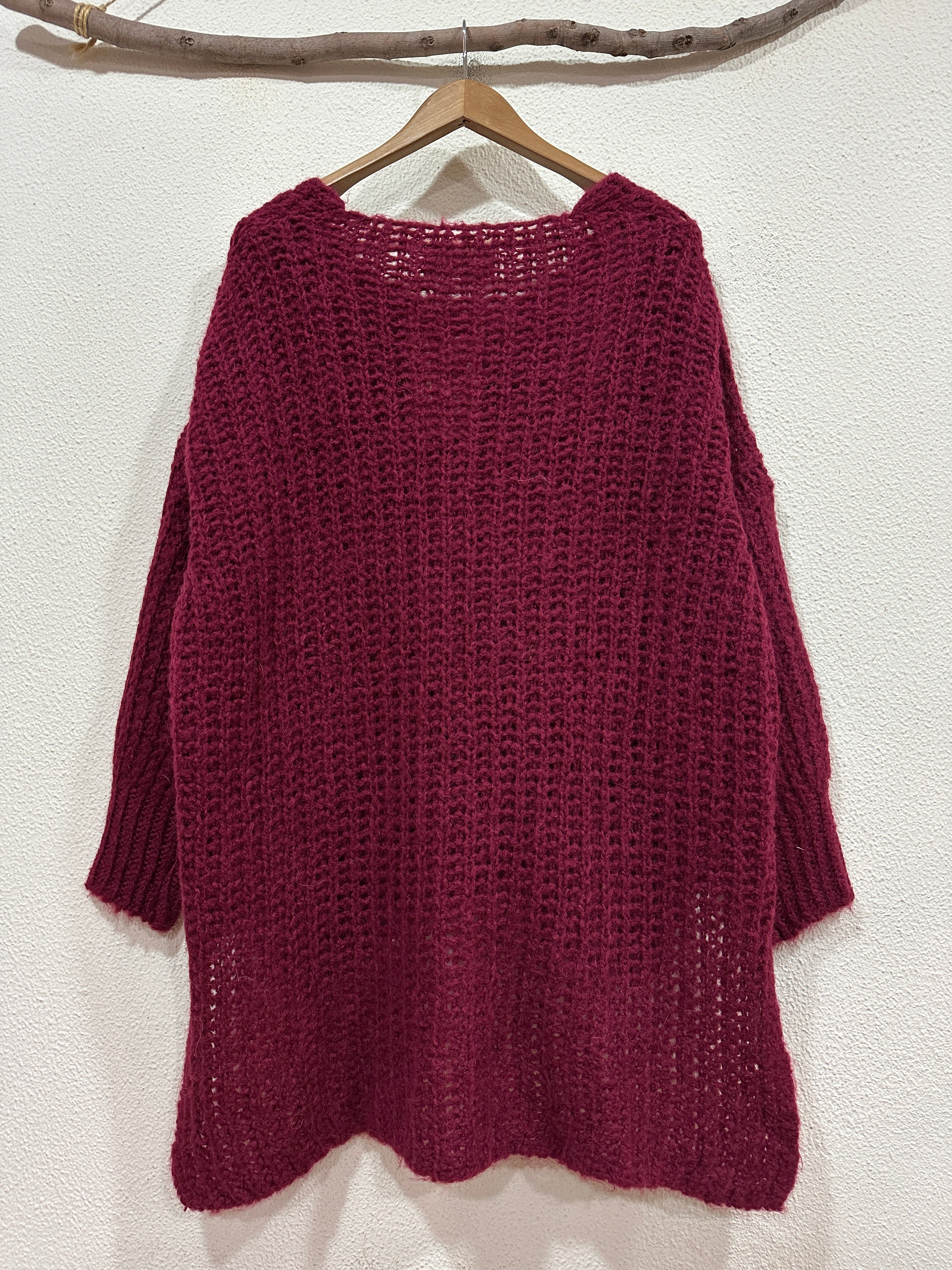 Camisola de malha oversize REBECCA