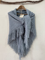 Carregar imagem no visualizador da galeria, Xaile c/franjas CIEL
