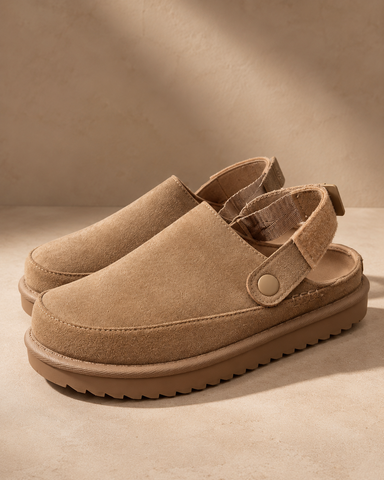 Clogs efeito suede NORWAY