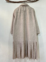 Carregar imagem no visualizador da galeria, Sobretudo efeito pelúcia c/ franjas MOHAWK
