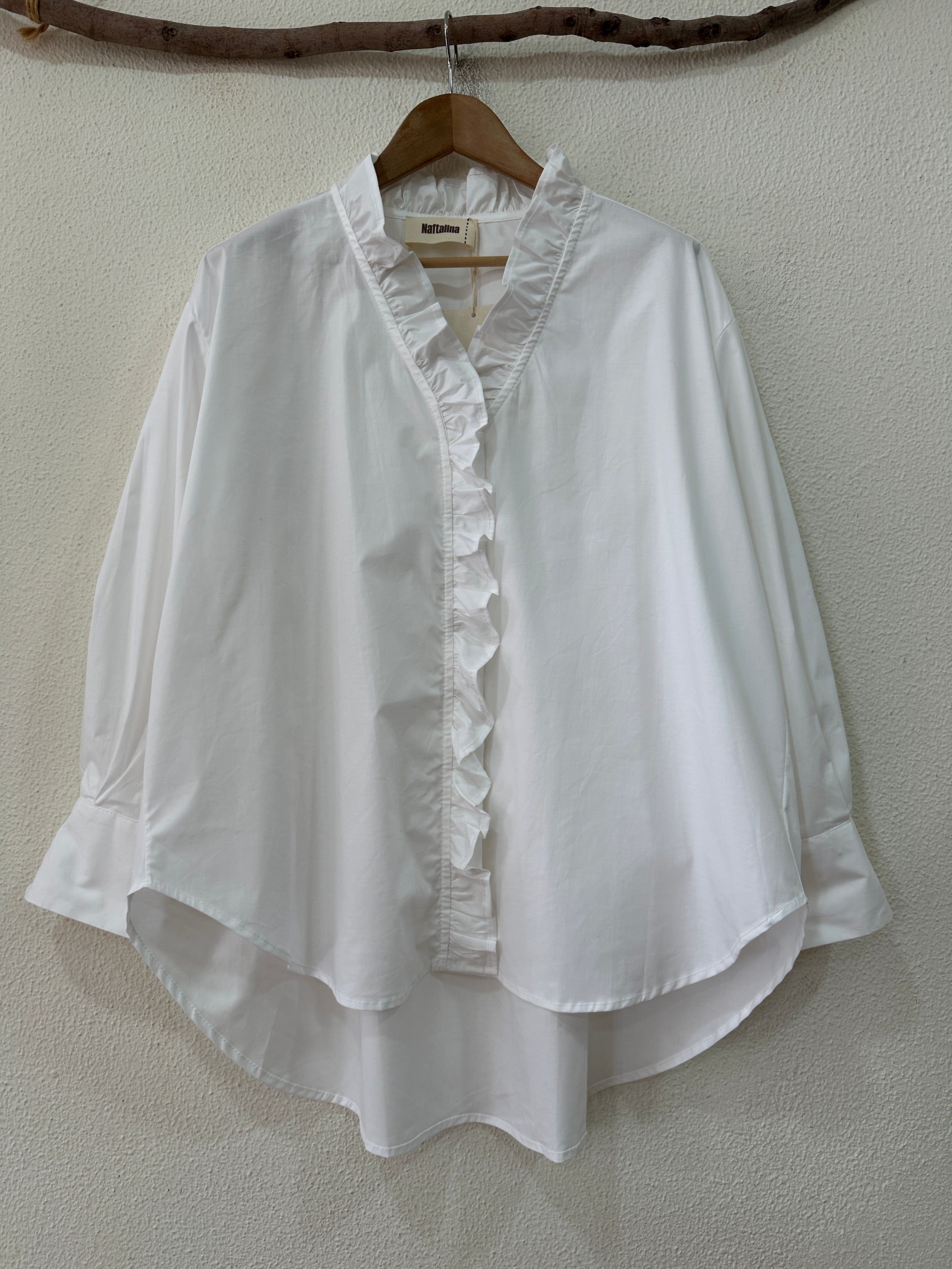 Camisa oversize c/ folho MARISE