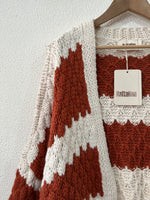 Load image in the gallery viewer,Casaco de malha oversize PAPRIKA
