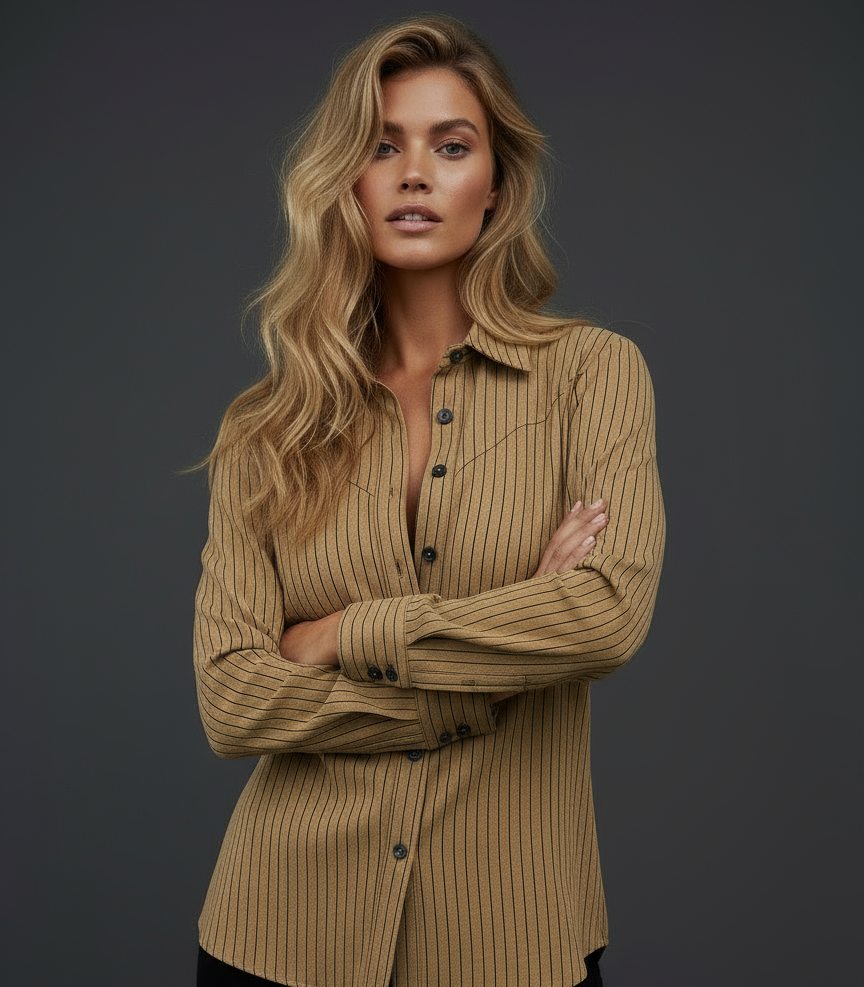 Camisa c/ textura suave NOOR