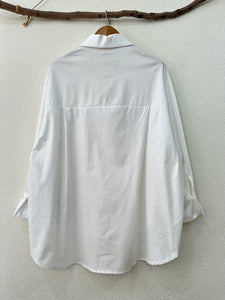 Camisa oversize bordada NICE