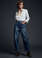 Load image in the gallery viewer,Calças denim modelo baggy FEARGY
