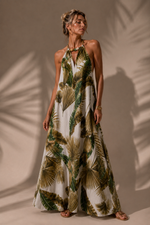 Carica l'immagine nel visualizzatore della galleria,Vestido c/ detalhe TROPICAL
