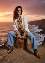 Load image in the gallery viewer,Blazer de fazenda c/ lã MOUSE
