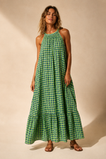 Chargez l'image dans la visionneuse de la galerie,Vestido comprido c/ decote em halter BEATRICE

