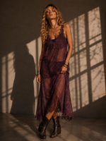 Load image in the gallery viewer,Vestido comprido em renda MOLINA
