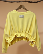 Carregar imagem no visualizador da galeria, Camisola curta c/ folho SUNNY
