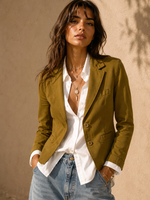 Load image in the gallery viewer,Blazer slim fit em jersey AUBREY
